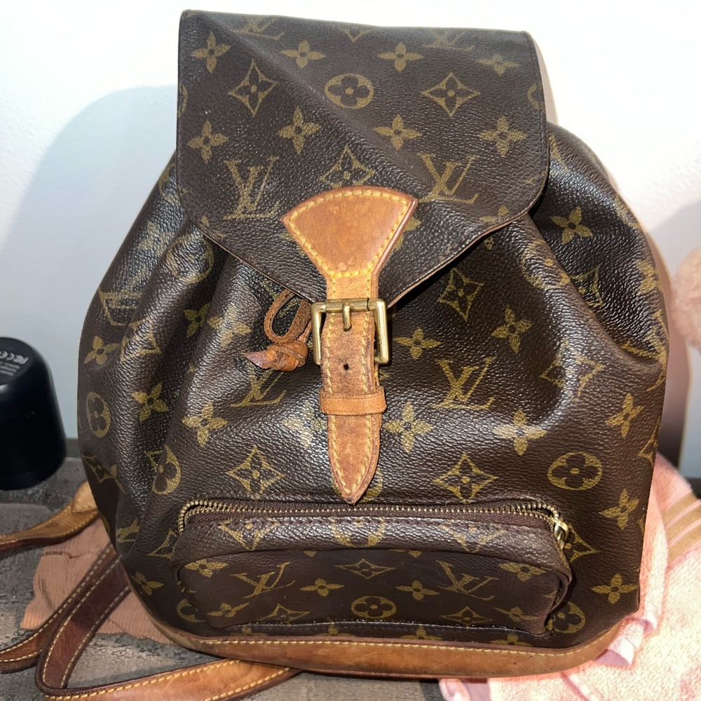 Louis Vuitton Vintage - Monogram Mini Montsouris Backpack - Brown